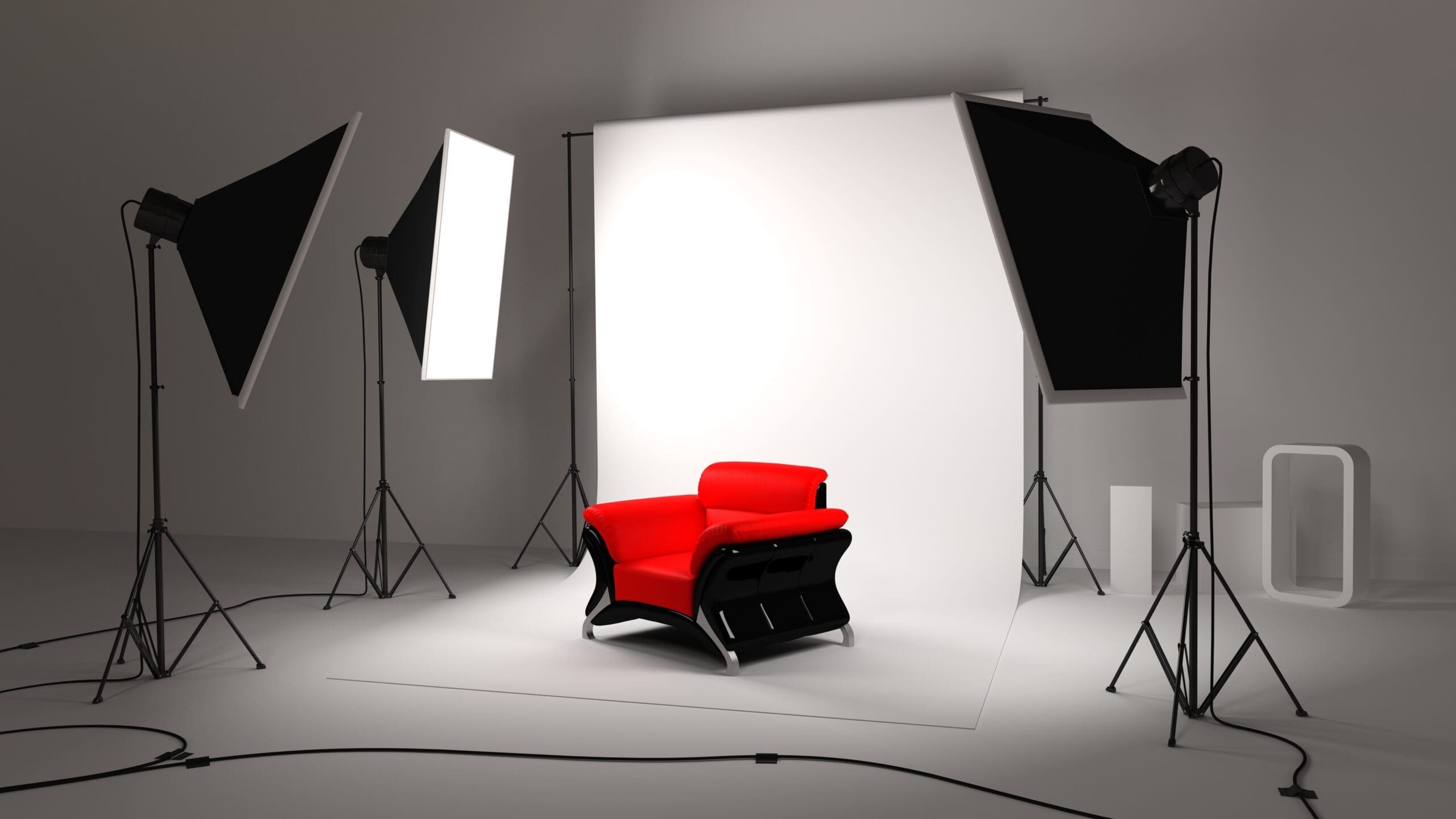 Studio et fauteuil Studio photography