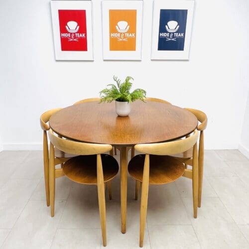 Danish Dining Set By Hans Wegner