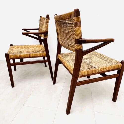 Danish Elbow Chairs by Erik Wørts