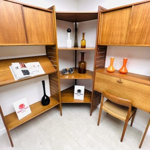 British "Ladderax" Modular Shelving by Robert Heal